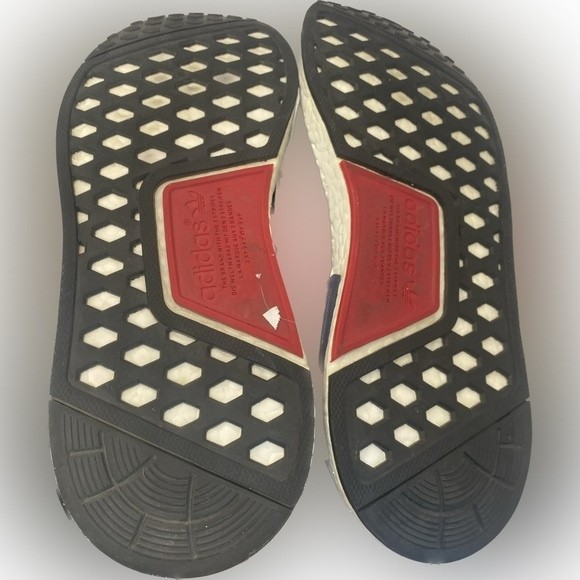 Adidas Boost NMD R1 Collegiate Navy "The Brand with the 3 Stripes" Size 8.5 RARE - Picture 4 of 8